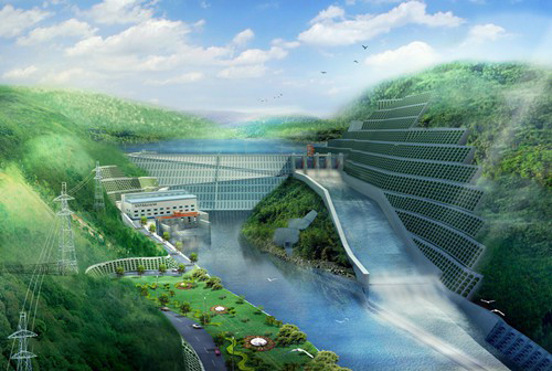东莞生态园老挝南塔河1号水电站项目